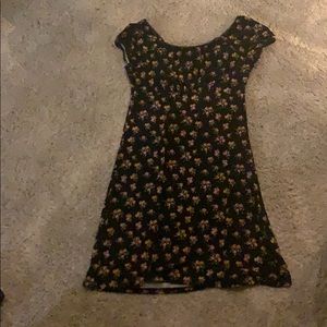 Black floral summer dress!
